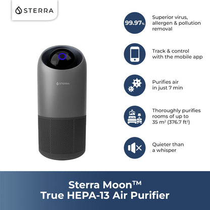 Sterra Moon™ Air Purifier With Free Car Air Purifier