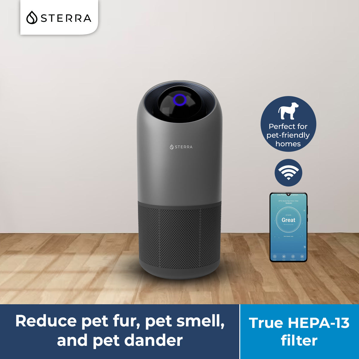 Triple Sterra Moon Air Purifier System